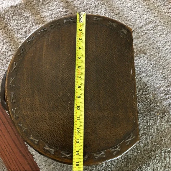 Vintage Hardshell Travel Traincase Hat Box